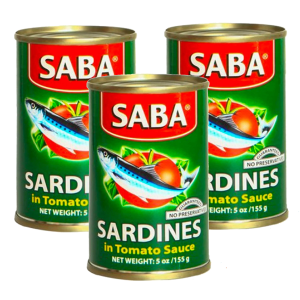 SABA SARDINES GREEN-3x155GM