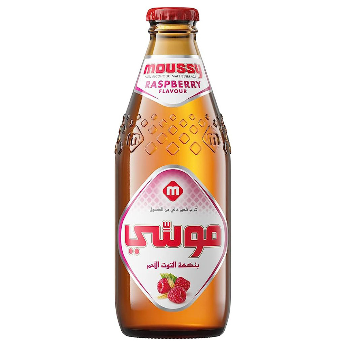 MOUSSY RASP NON ALCHOLIC MALT BEVAGE 33CL