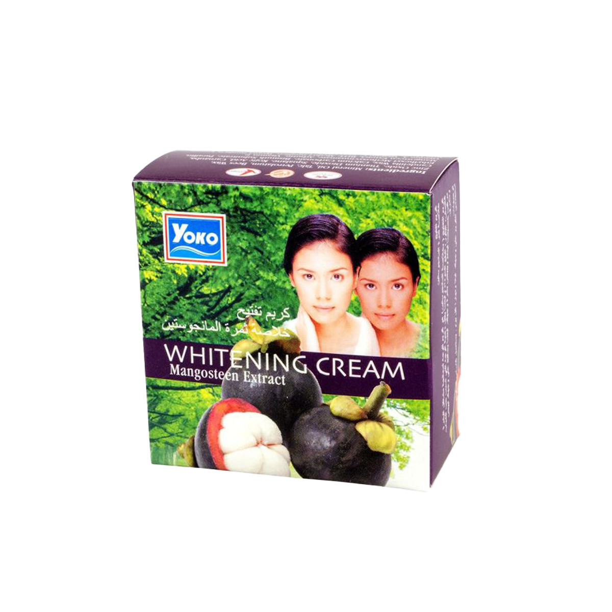 YOKO WHITENING CREAM MANGOSTEEN-4GM