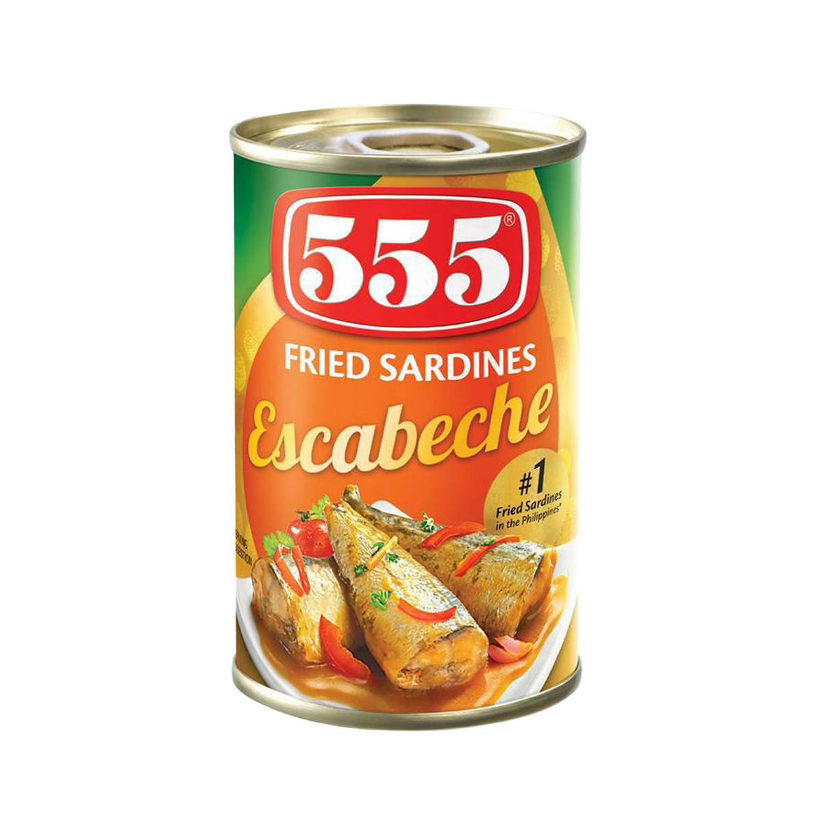 555 FRIED SARDINES ESCABECHE-155GM