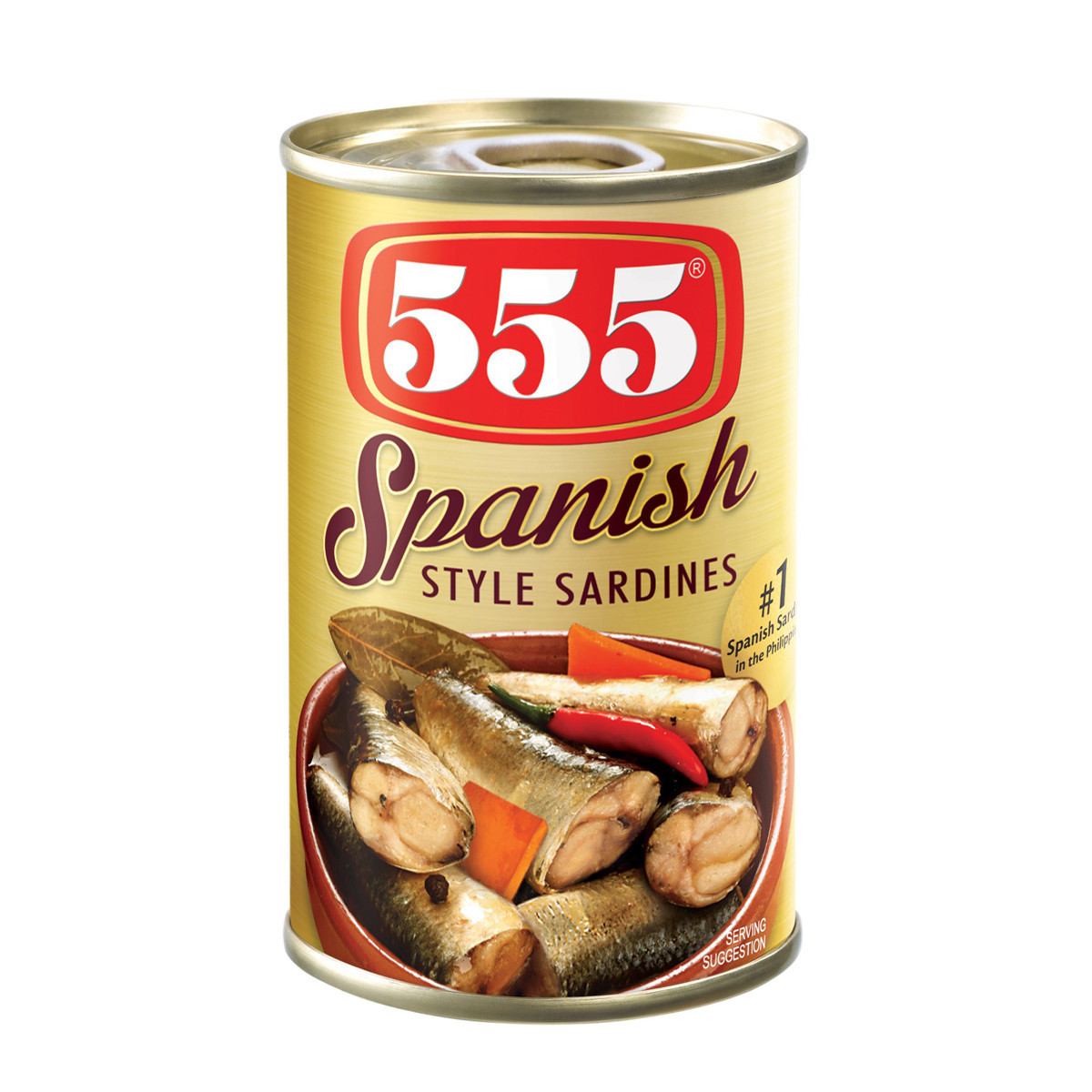 555 SPANISH SARDINES IN OIL-155GM