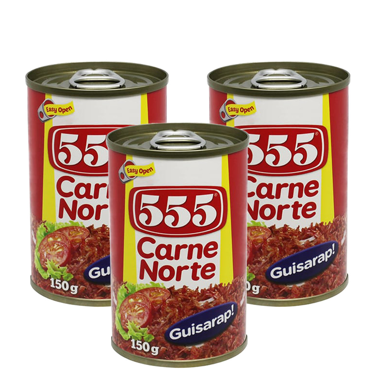 555 CARNE NORTE GUISARAP-3x150GM