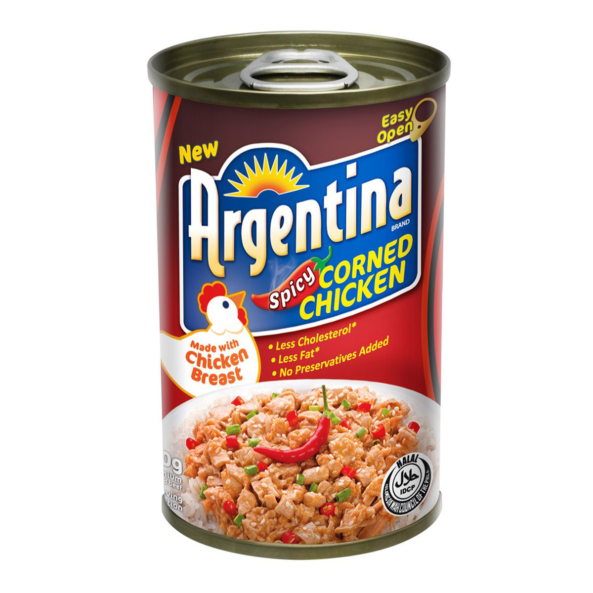 ARGENTINA CORNED CHICKEN SPICY-150GM