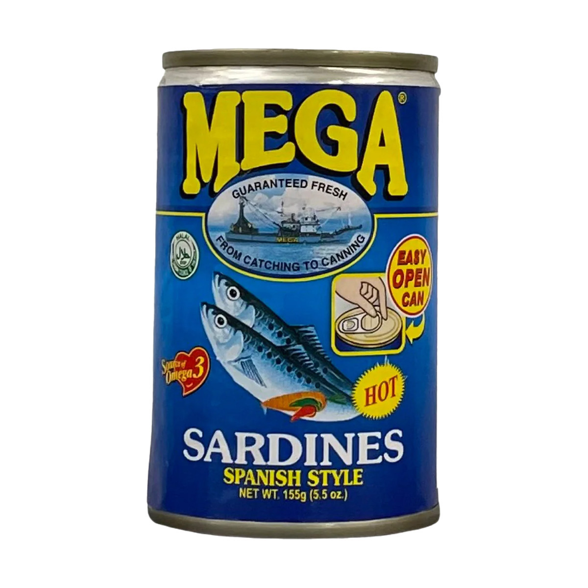MEGA SARDINES SPANISH STYLE-155GM