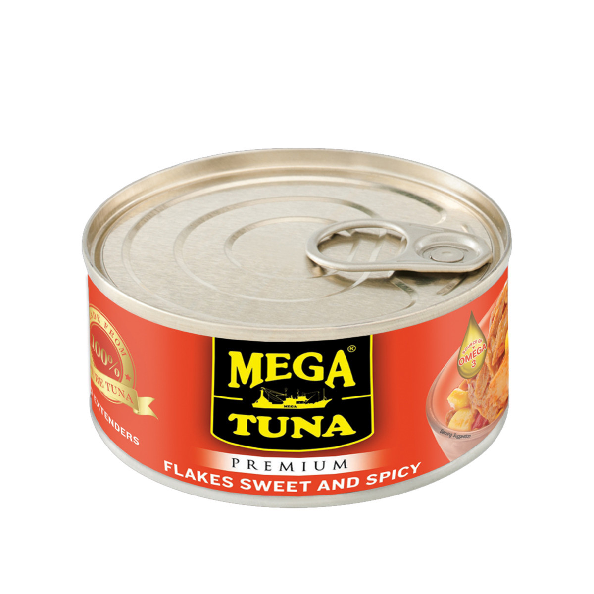 MEGA TUNA FLAKES SWEET AND SPICY-180GM