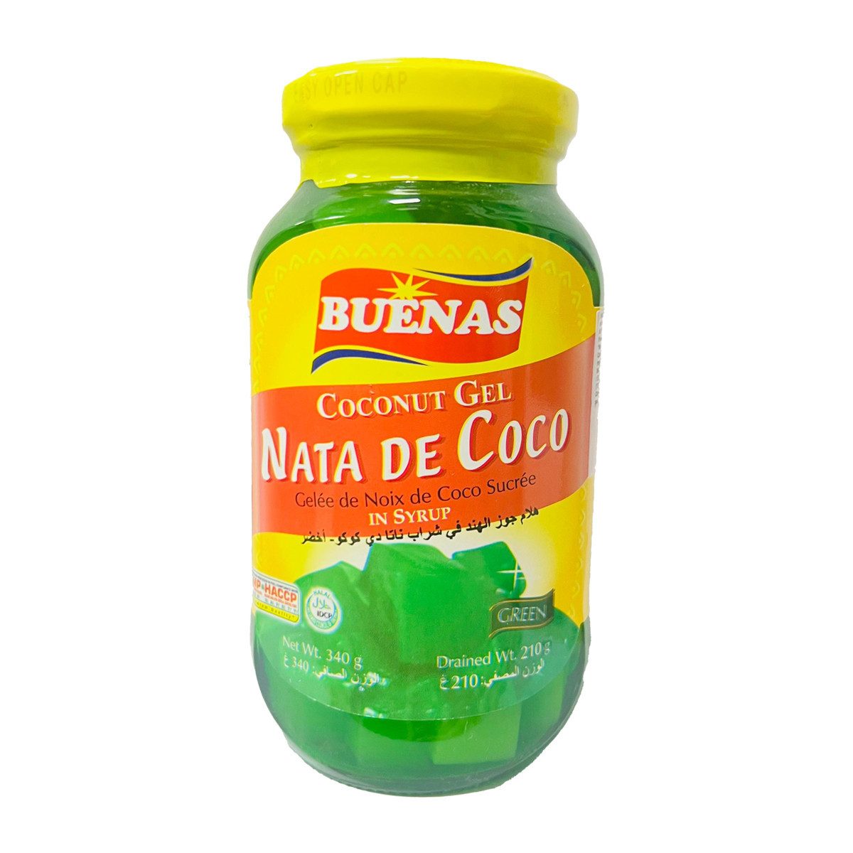 BUENAS NATA COCO GREEN-340GM