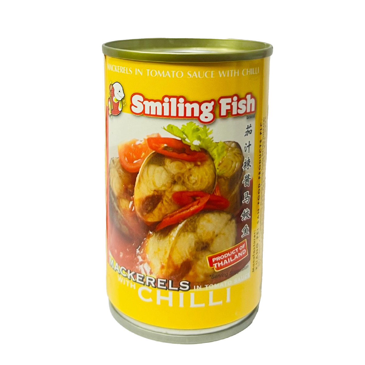 SMILING FISH MACHREAL TOMATO  CHILLI-155GM