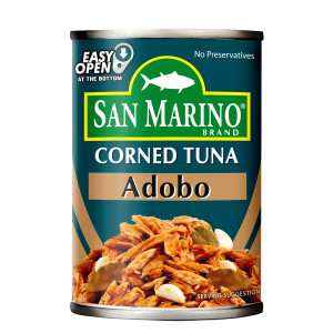 SAN MARINO CORNED TUNA ADOBO-155GM