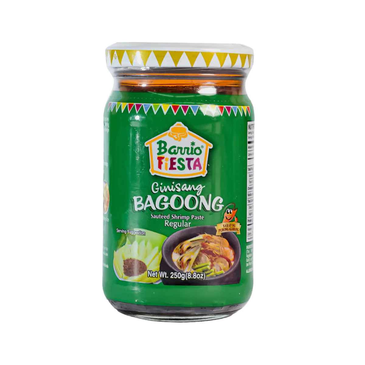 BARRIO FIESTA BAGOONG REGULAR-250GM