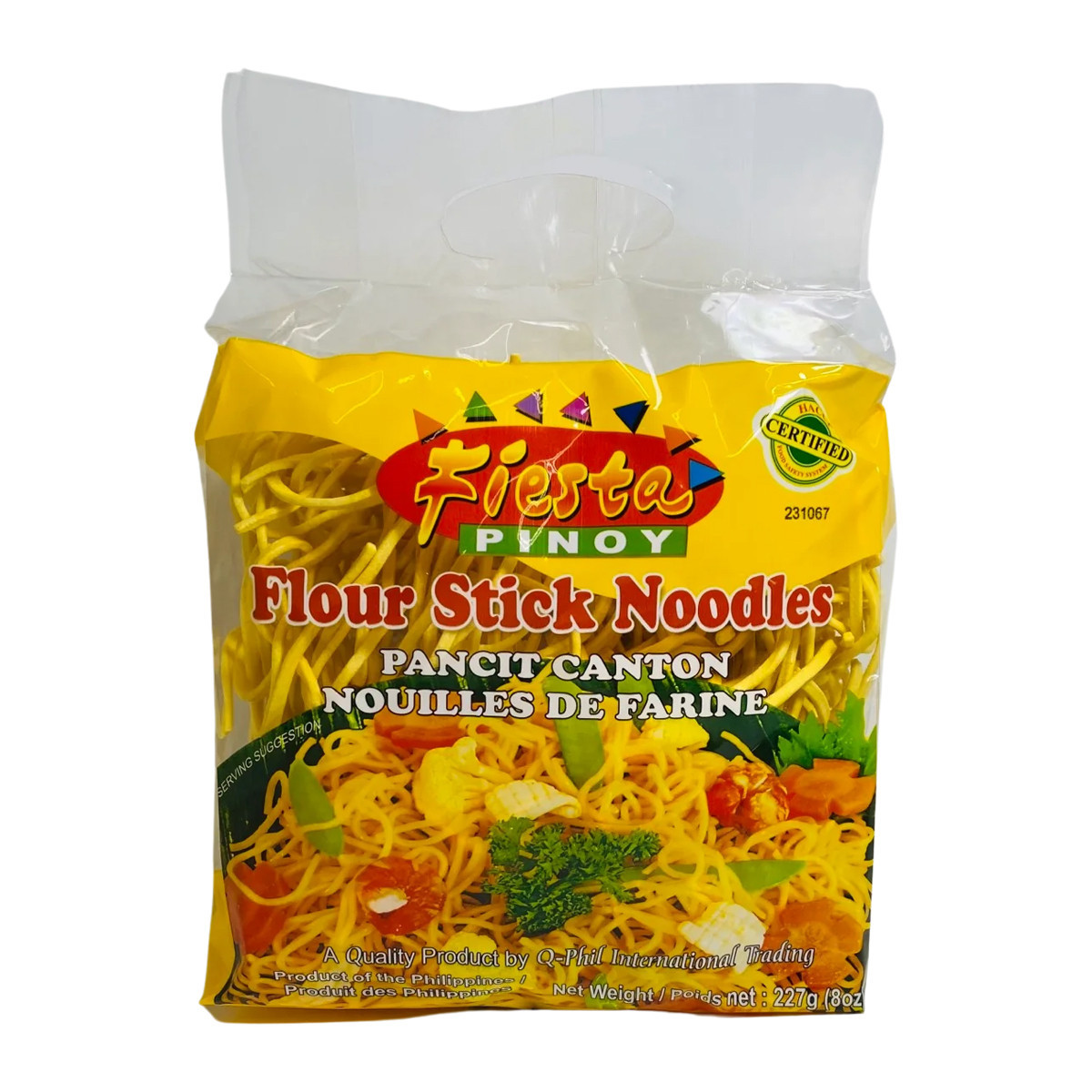 FIESTA PINOY FLOUR STICK NOODLES-227GM