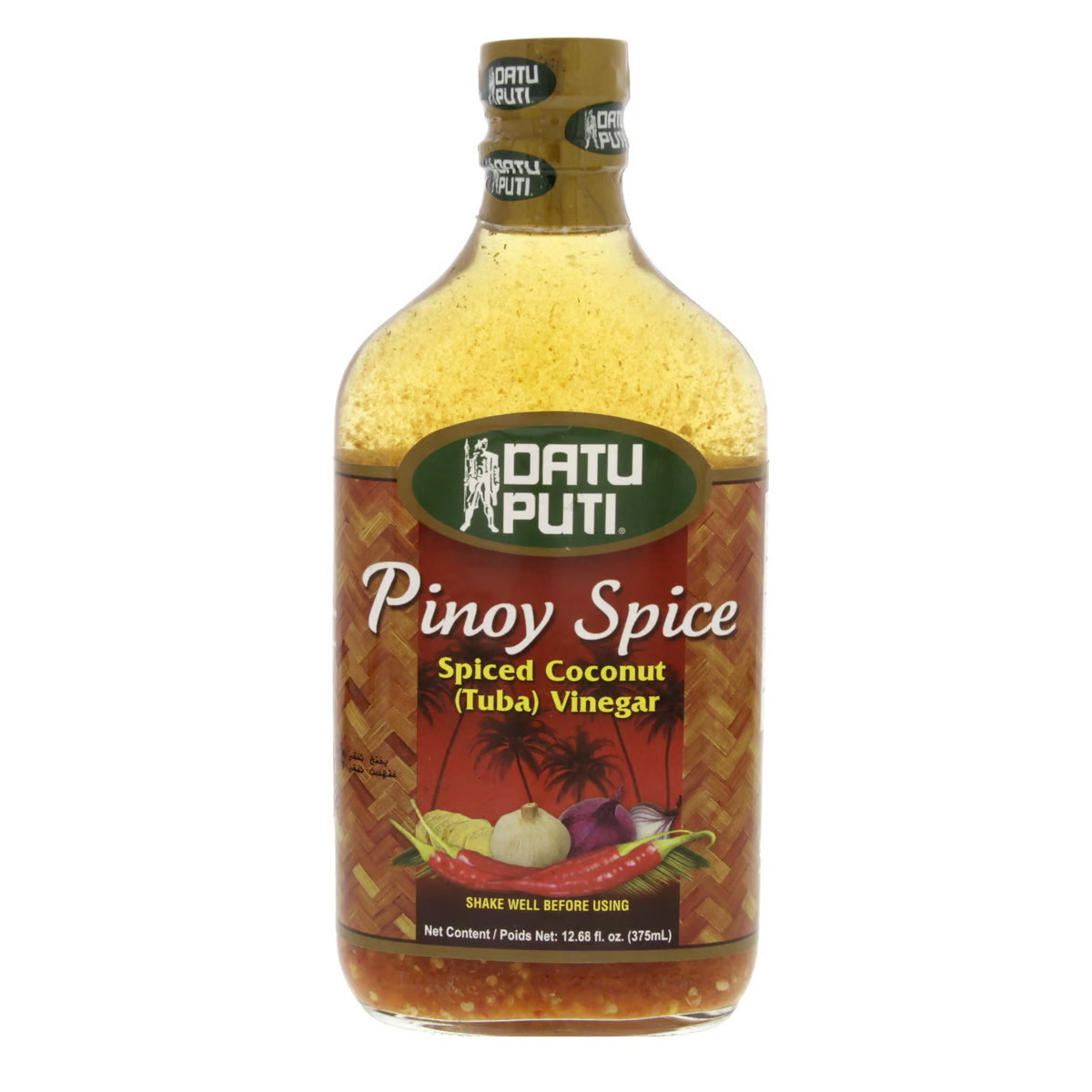 DATU PUTI PINOY SPICE COCONUT VINEGAR-375ML