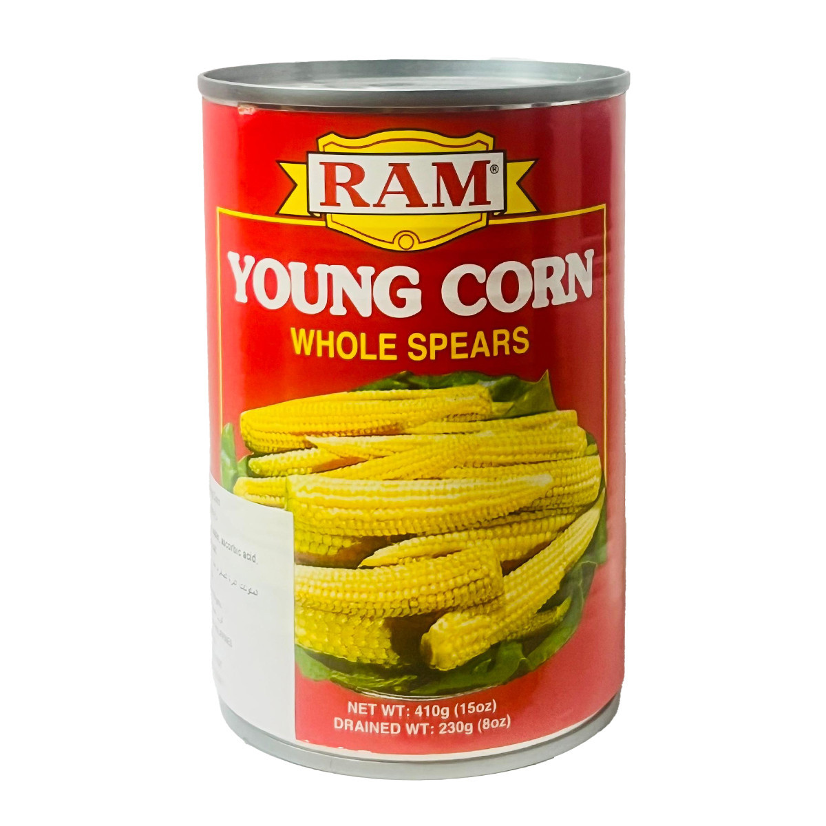 RAM YOUNG CORN WHOLE-410GM
