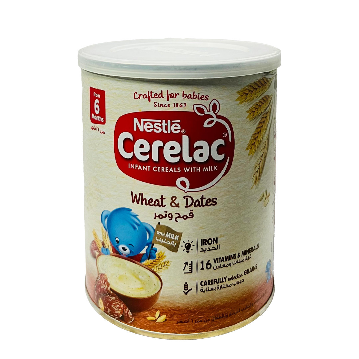 NESTLE CERELAC WHEAT&DATES-400GM