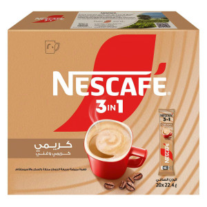 NESCAFE 3IN1 CREAMY LATTE-20x22.4GM