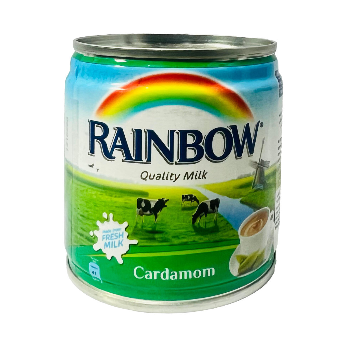 RAINBOW EVAPORATED MILK CARDAMOM-160ML