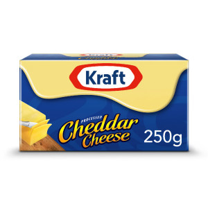 KRAFT CHEDDAR CHEESE-250GM