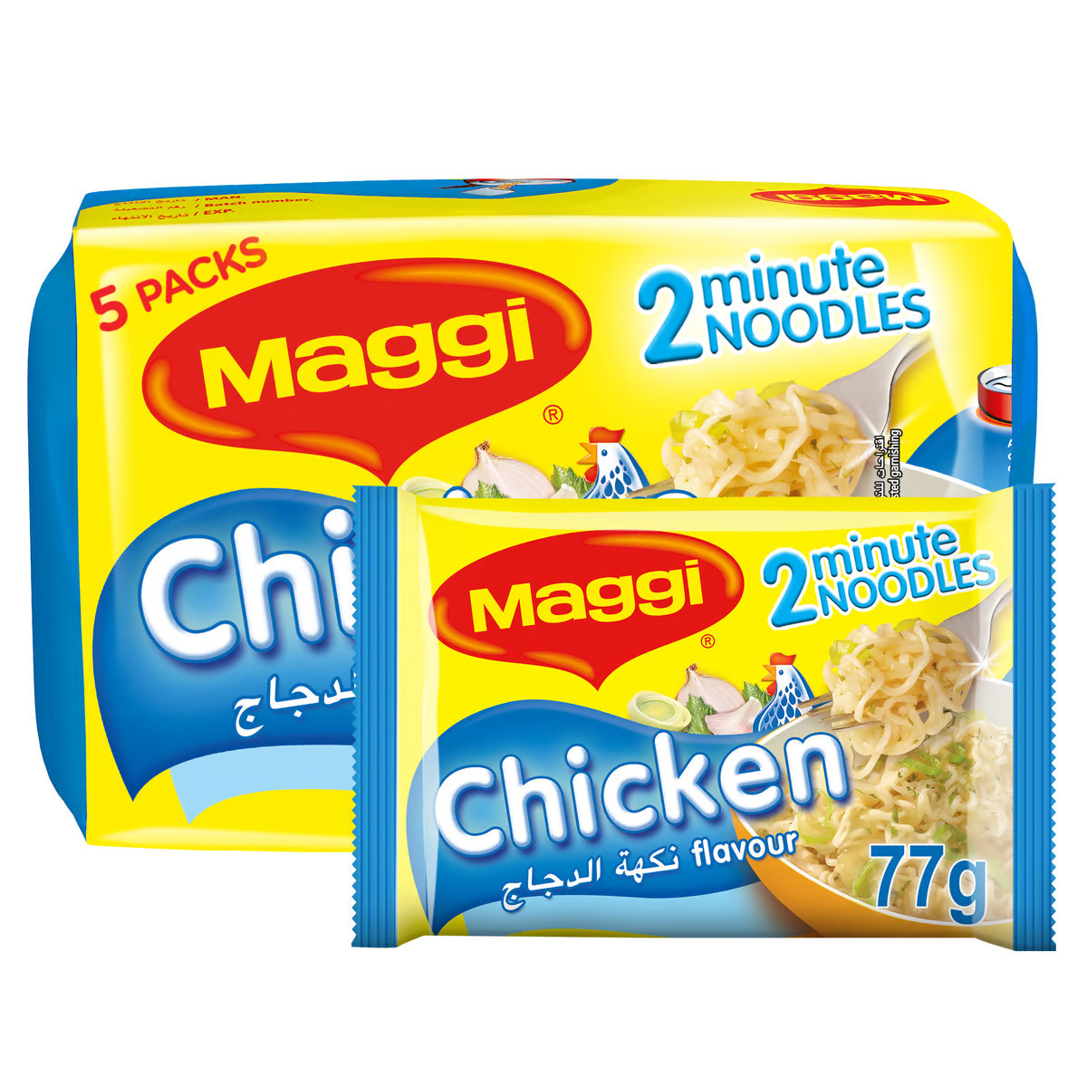MAGGI NOODLES CHICKEN-5X77GM