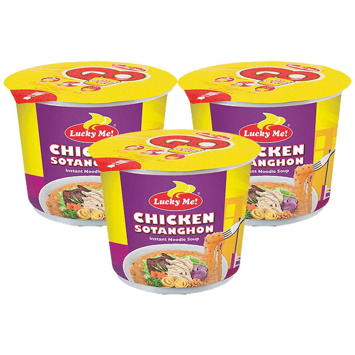 LUCKY ME CHICKEN SOTANGHON-3x28GM