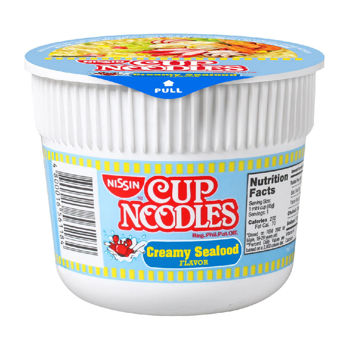 NISSIN CUP NOODLES CREAMY SEAFOOD-45GM