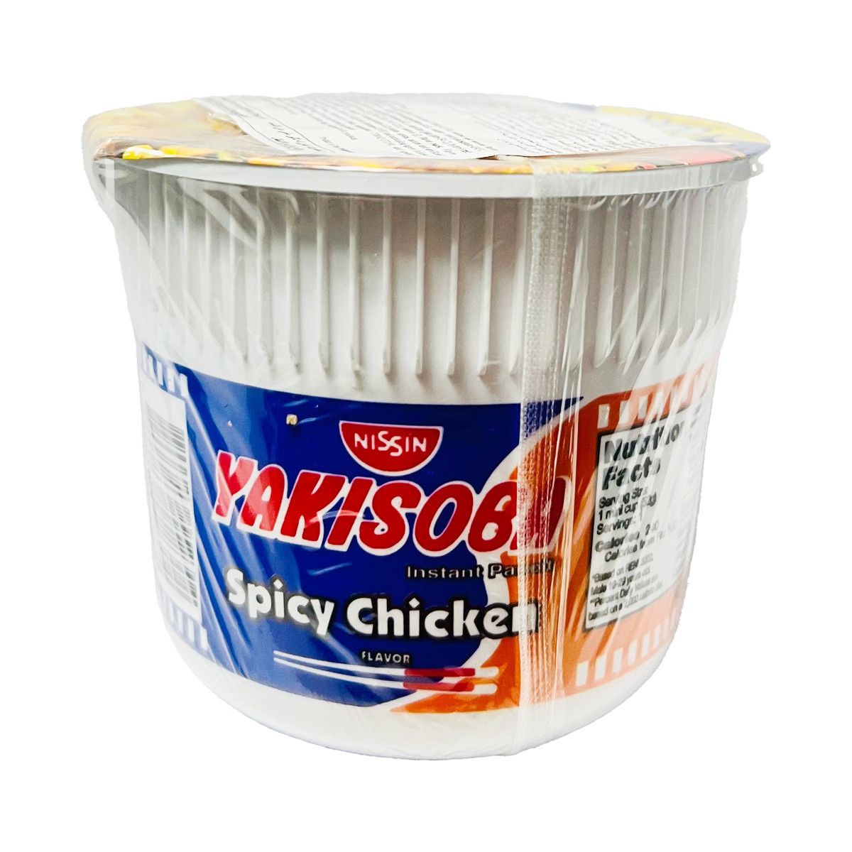 NISSIN YAKISOBA MINI SPICY CHIKEN-52GM