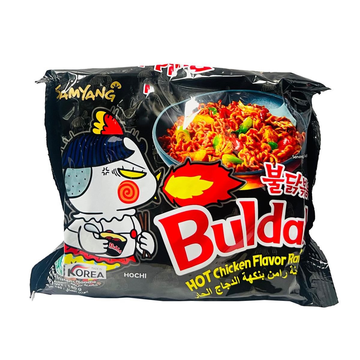 SAMYANG HOT CHICKEN FLAVOR RAMEN-140GM