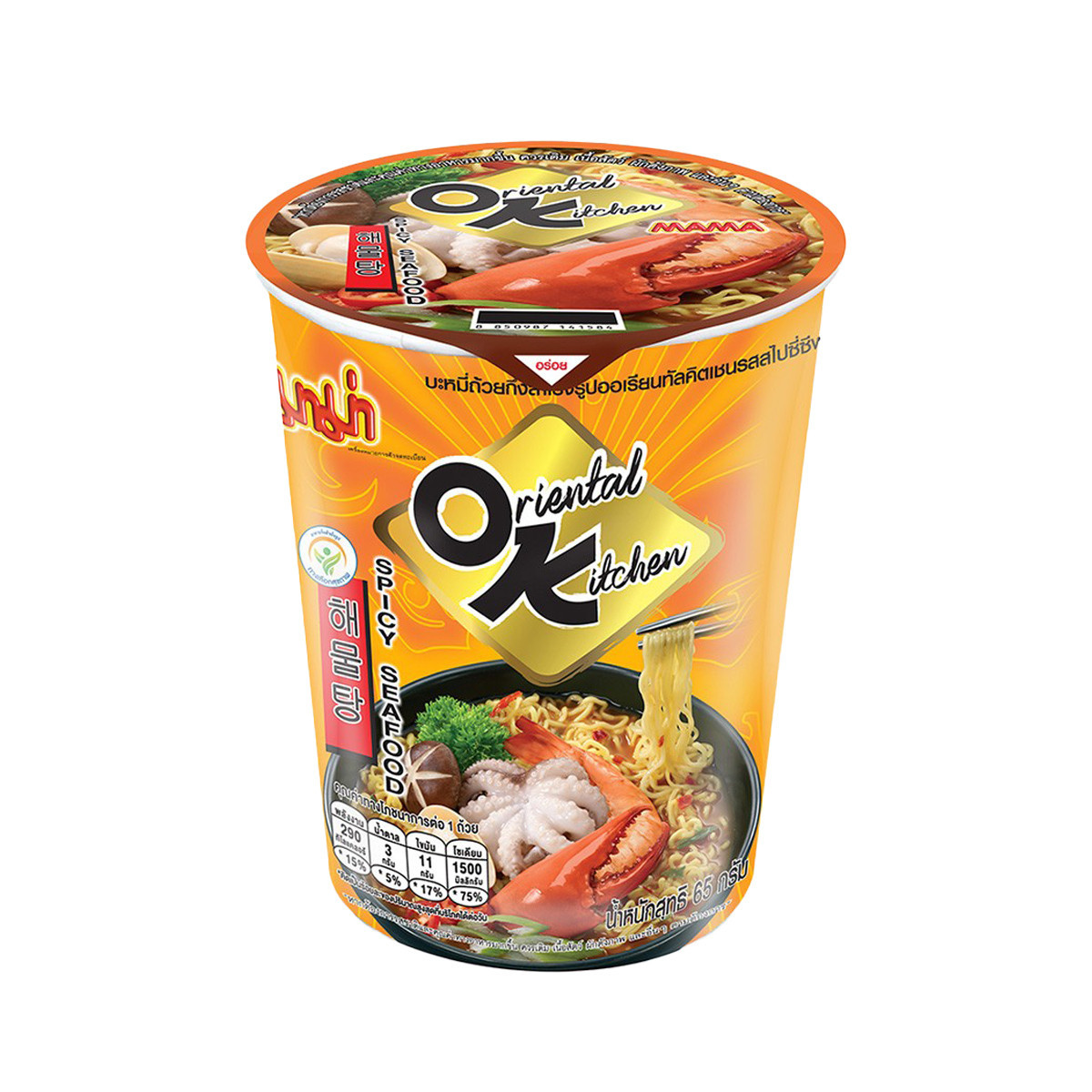 MAMA ORIENTAL KITCHEN SPICY SEAFOOD-65GM