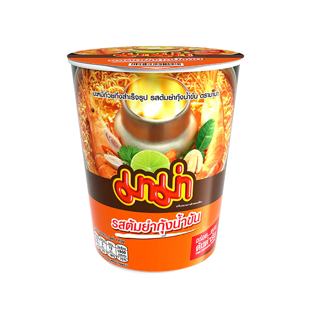 MAMA INSTANT CUP NOODLES SHRIMP CREAMY TOMYUM-60GM