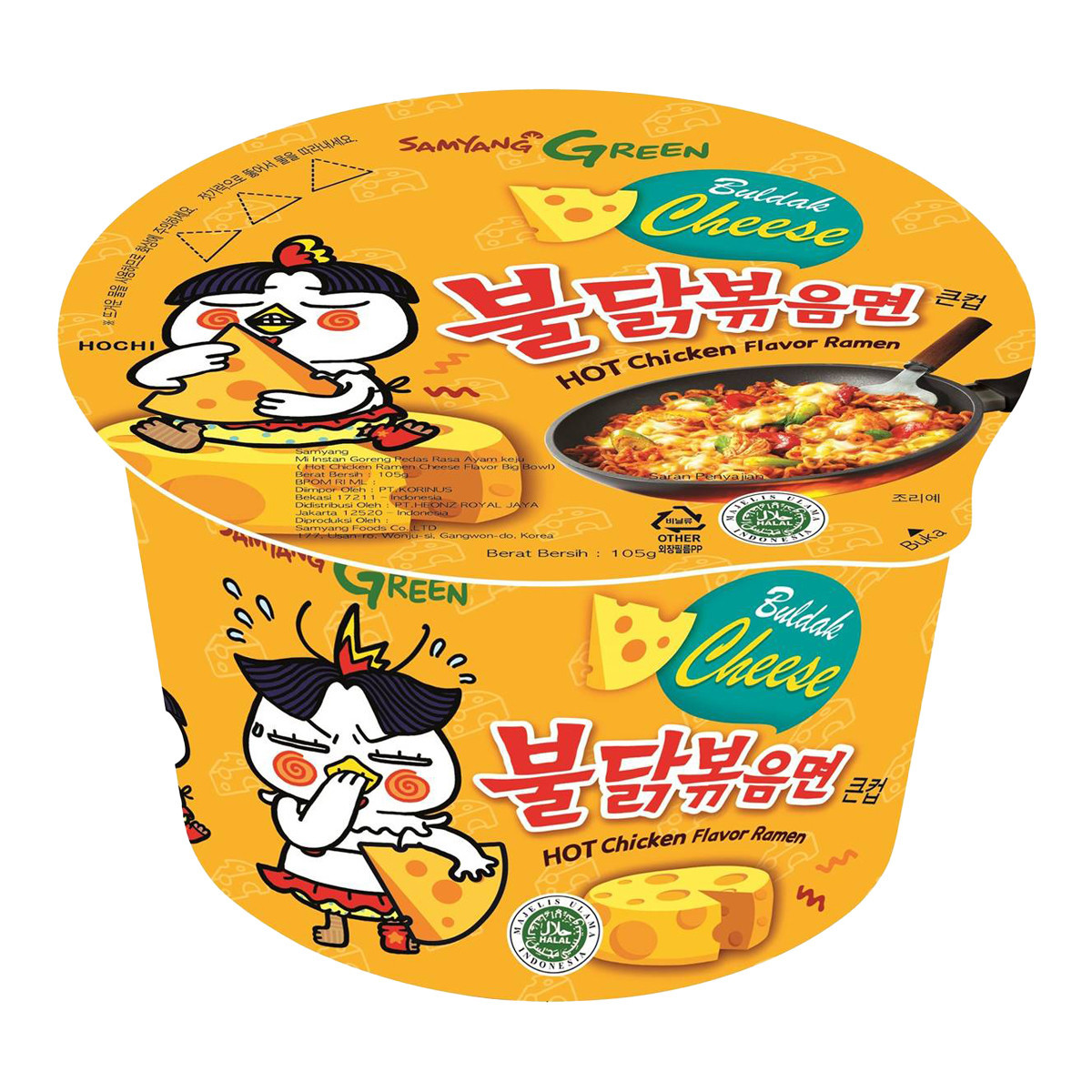 SAMYANG CHEESE BIG BOWL-105GM