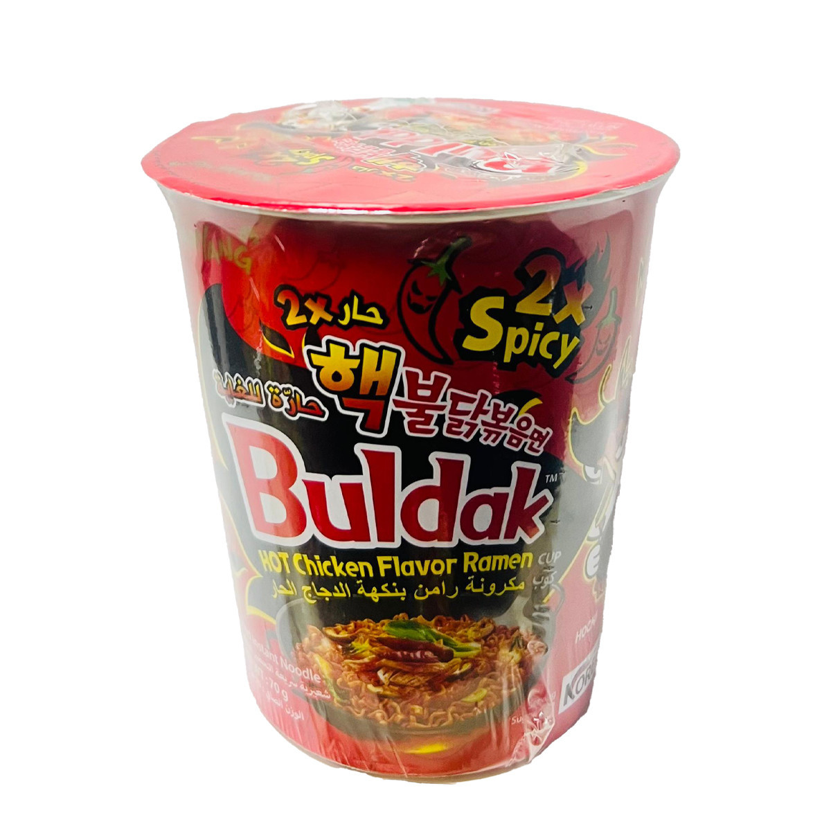 SAMYANG BULDOK 2X SPICY RAMEN CUP-70GM