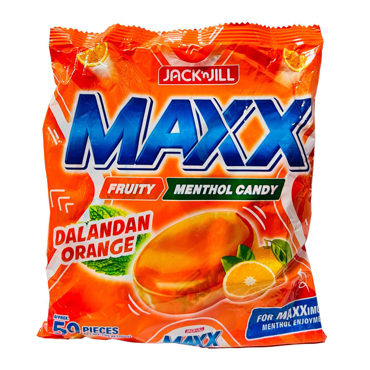 MAXX CANDY DALANDAN ORANGE-50PCS