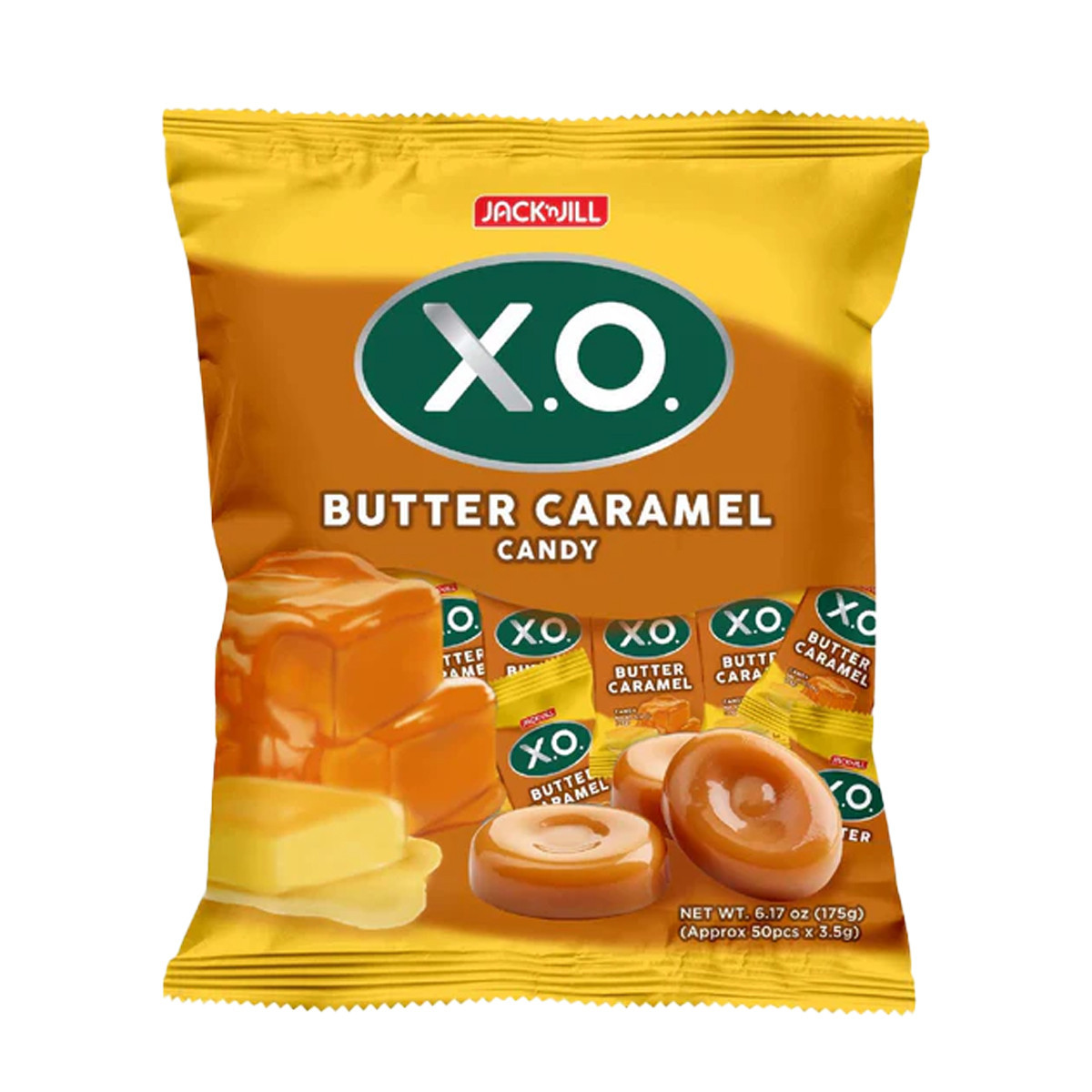 XO BUTTER CREAM CANDY-50PCS