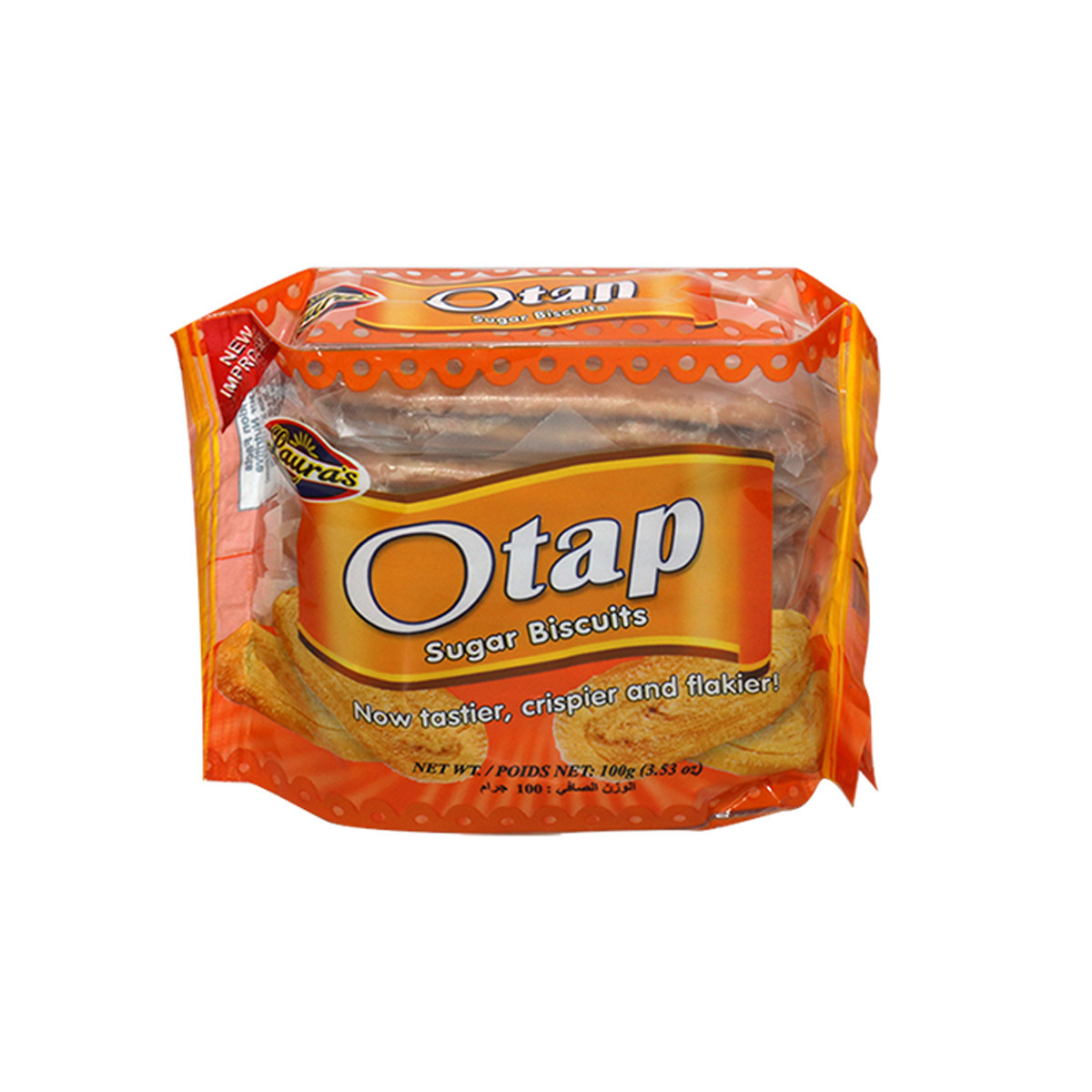 LAURAS OTAP SUGAR BISCUITS-100GM