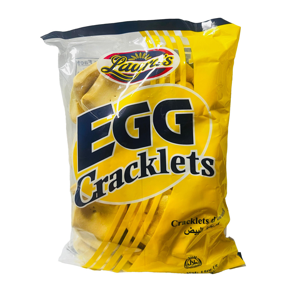 LAURAS EGG CRACKLETS-150GM