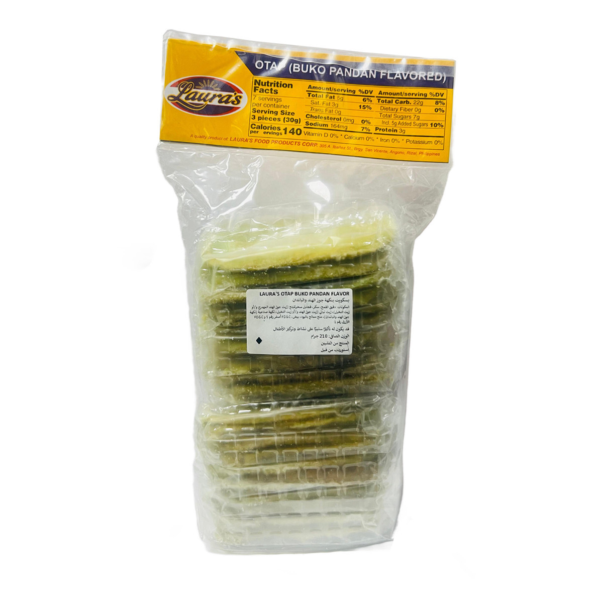 LAURAS OTAP BUKO PANDAN-210GM