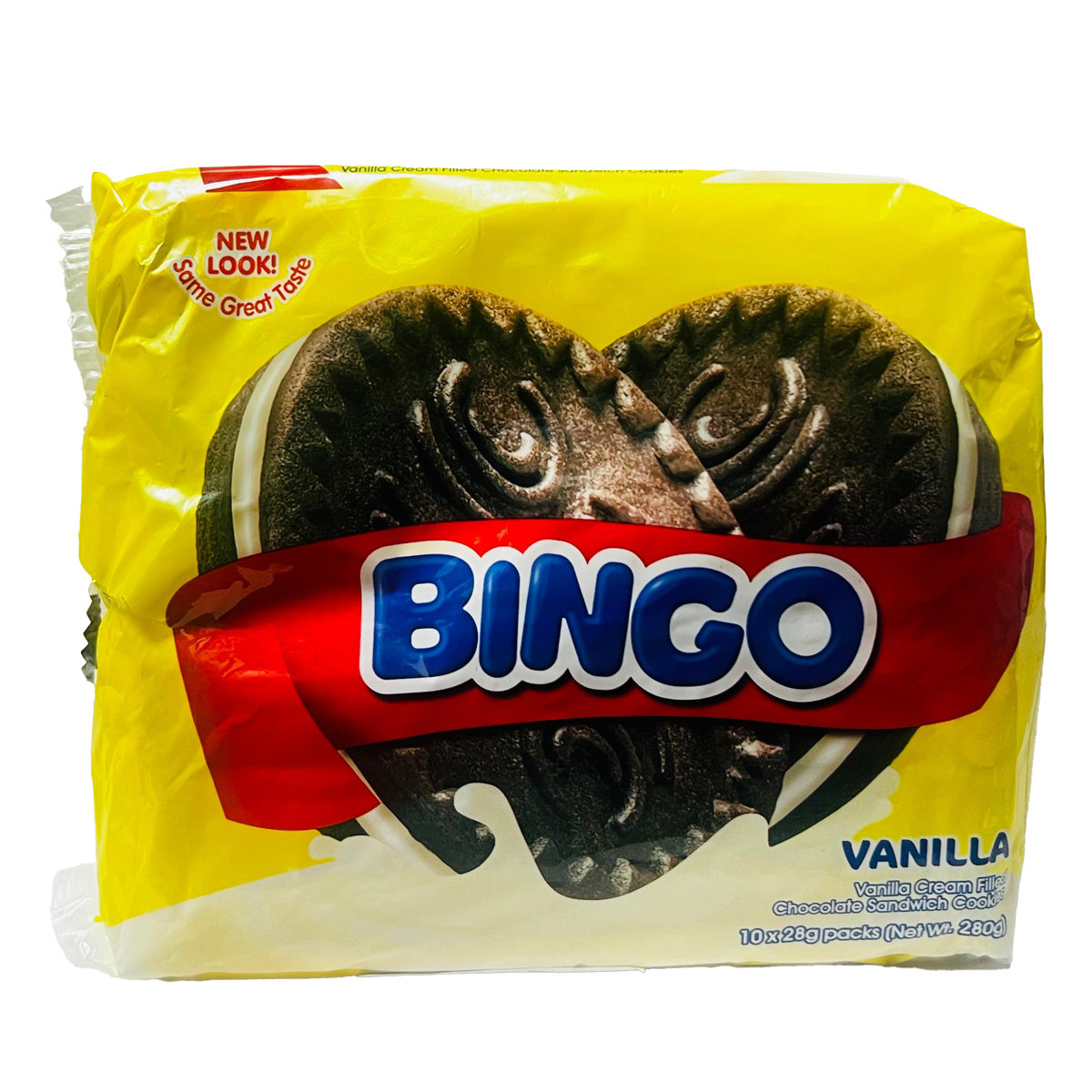 BINGO VANILLA COOKIES-10X28GM